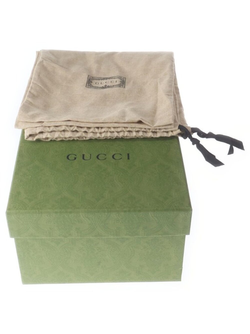 Gucci GG Logo Canvas Slide Sandals Beige - Picture 6 of 6